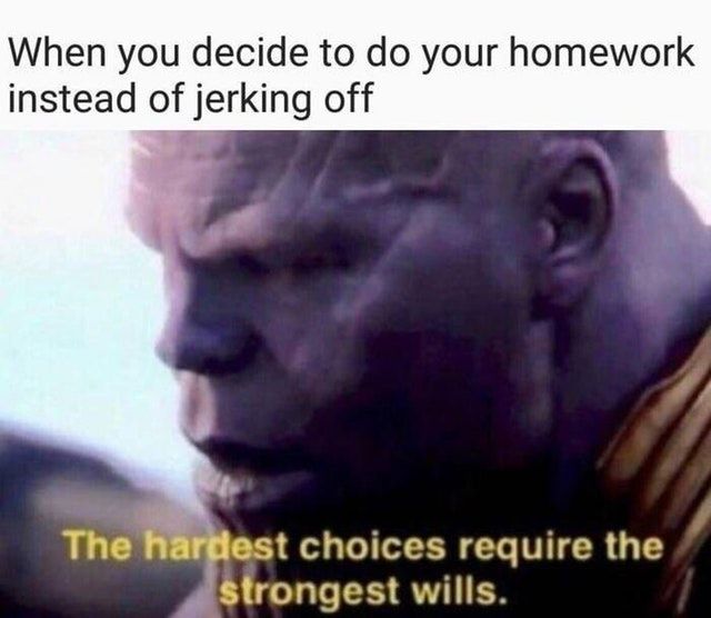 Hard choice made while hard