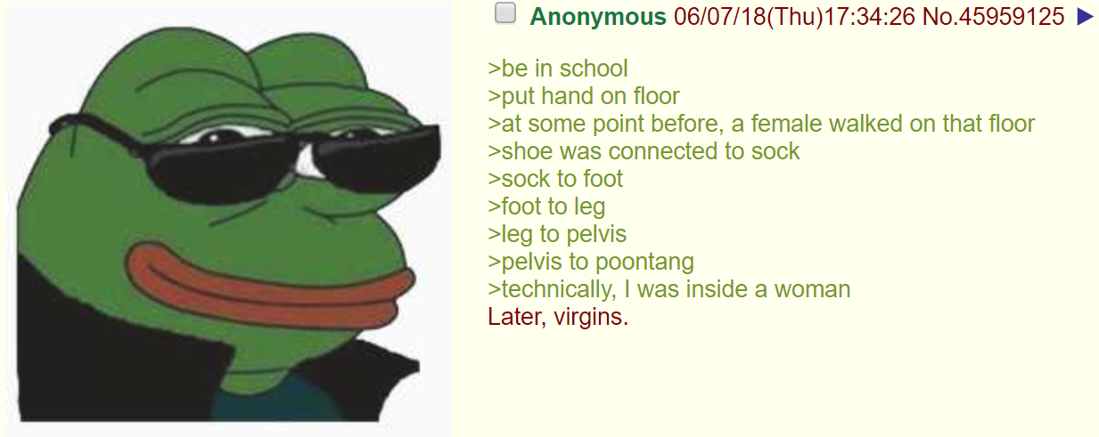 The floor is a brilliant thing