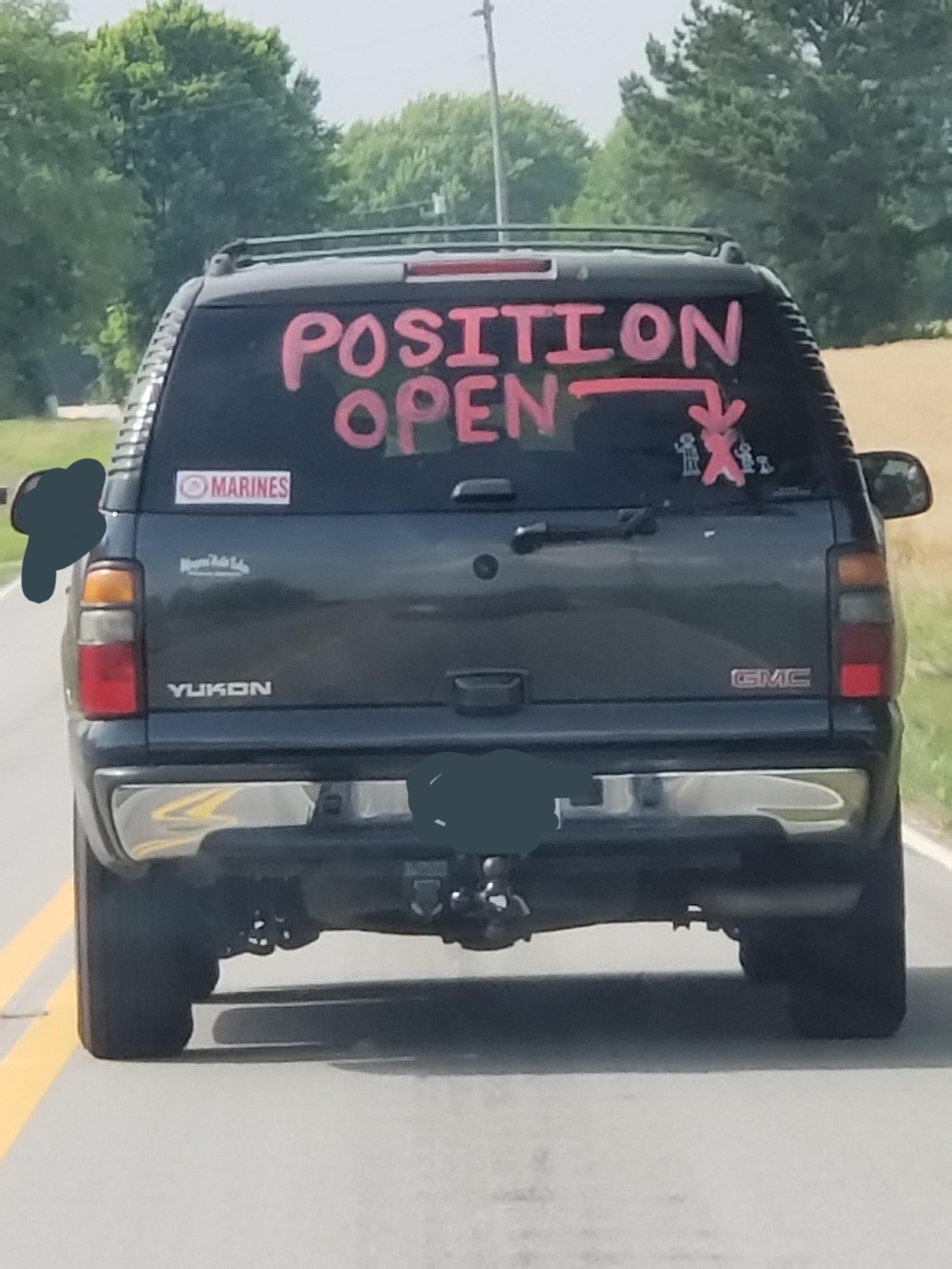 Ended up behind this guy today