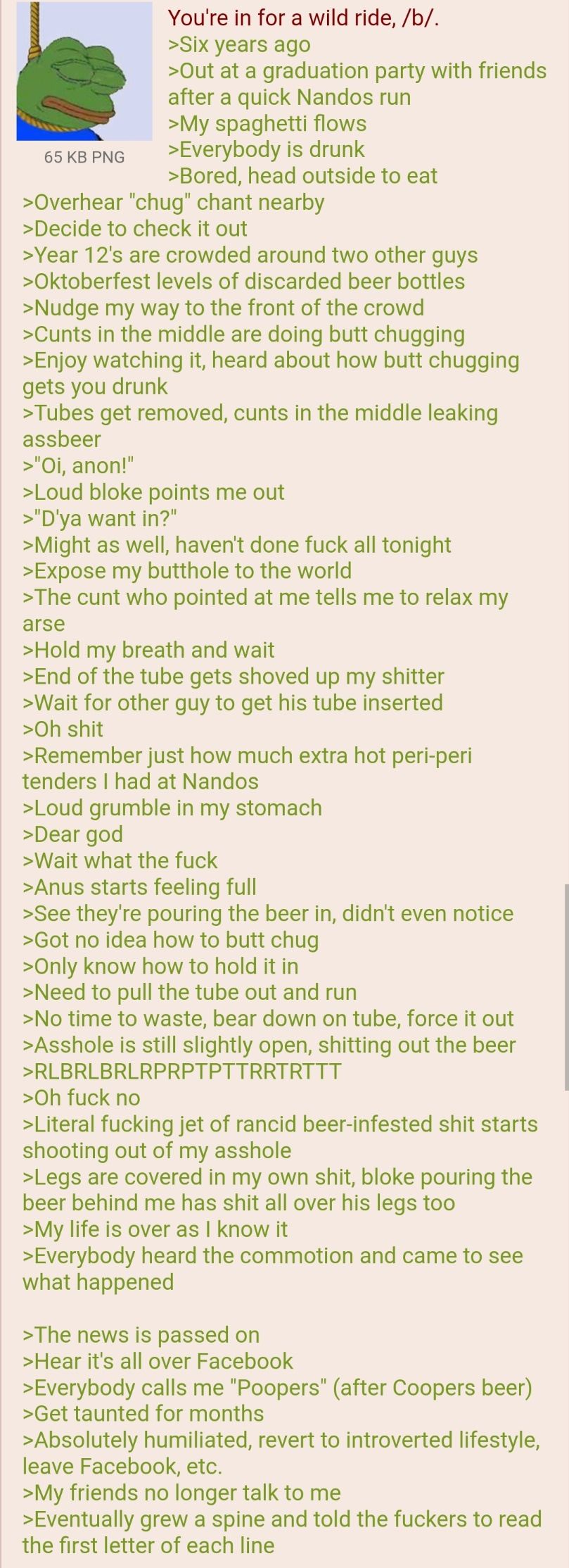 anon goes to a party