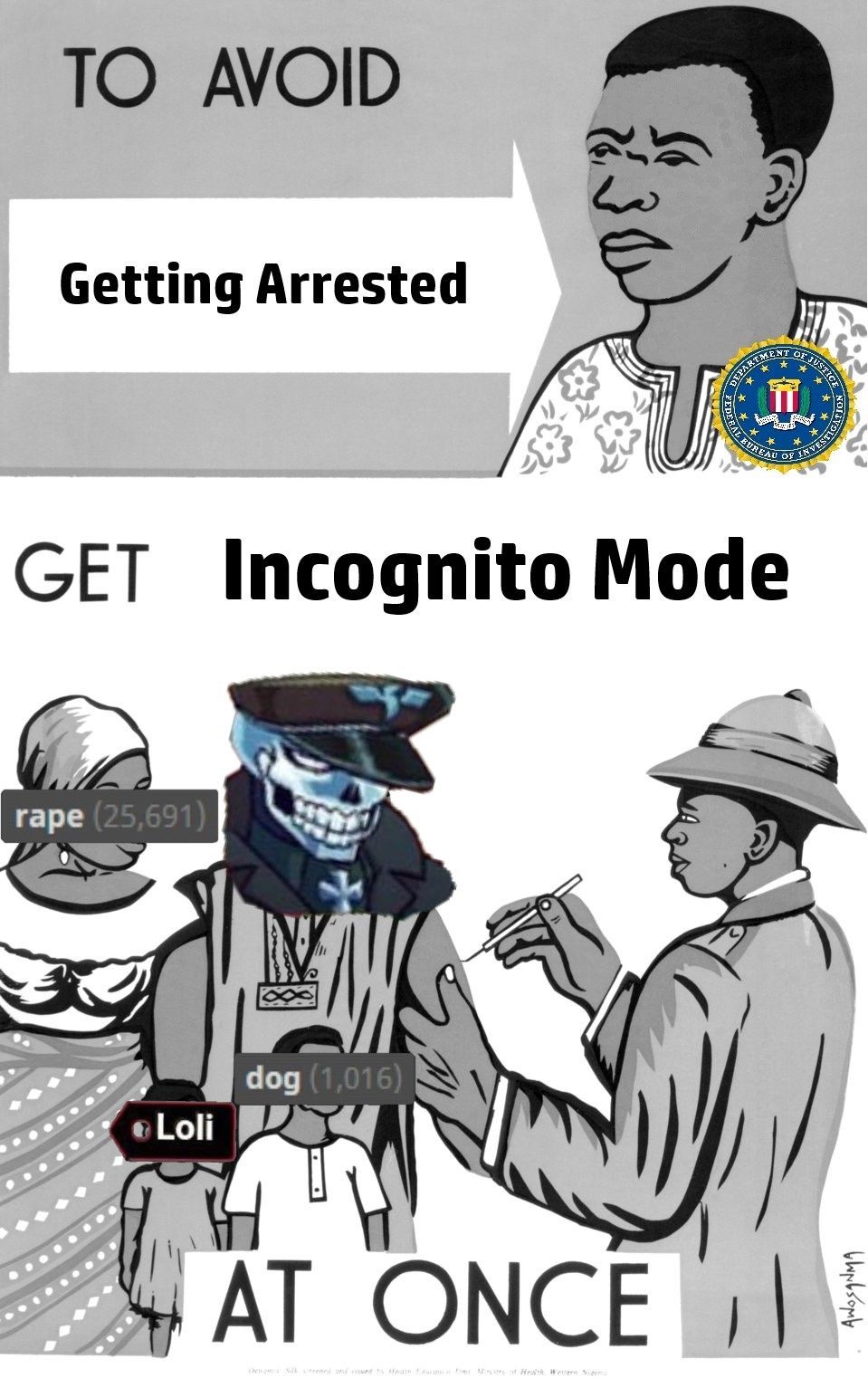 Incognito Immunization