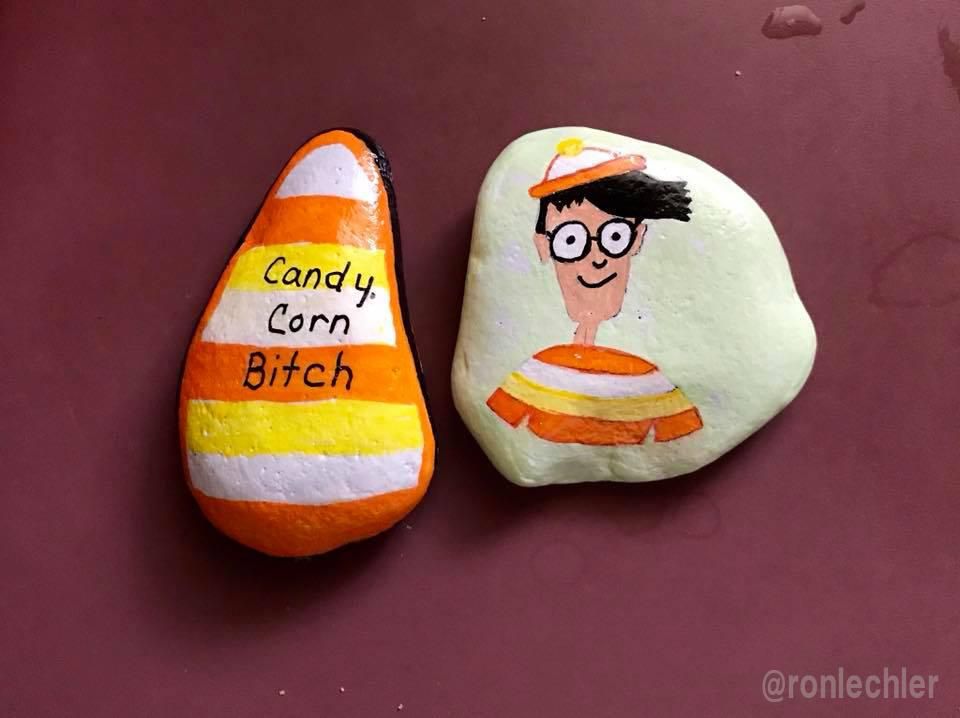 After the Candy Corn *** thing, my aunt made me these.