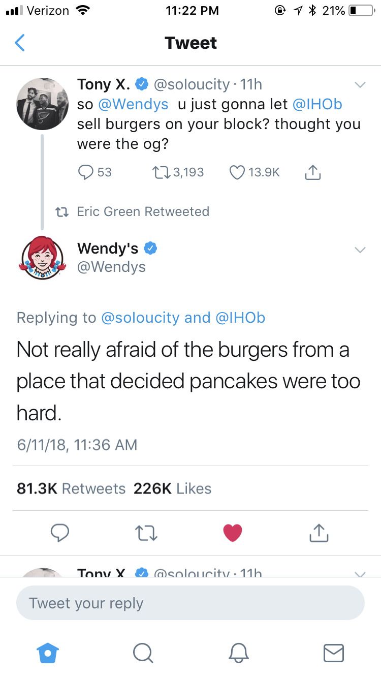 Don’t mess with Wendy’s