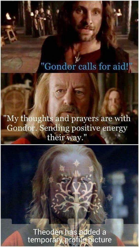 Lord of the Rings meets the modern world