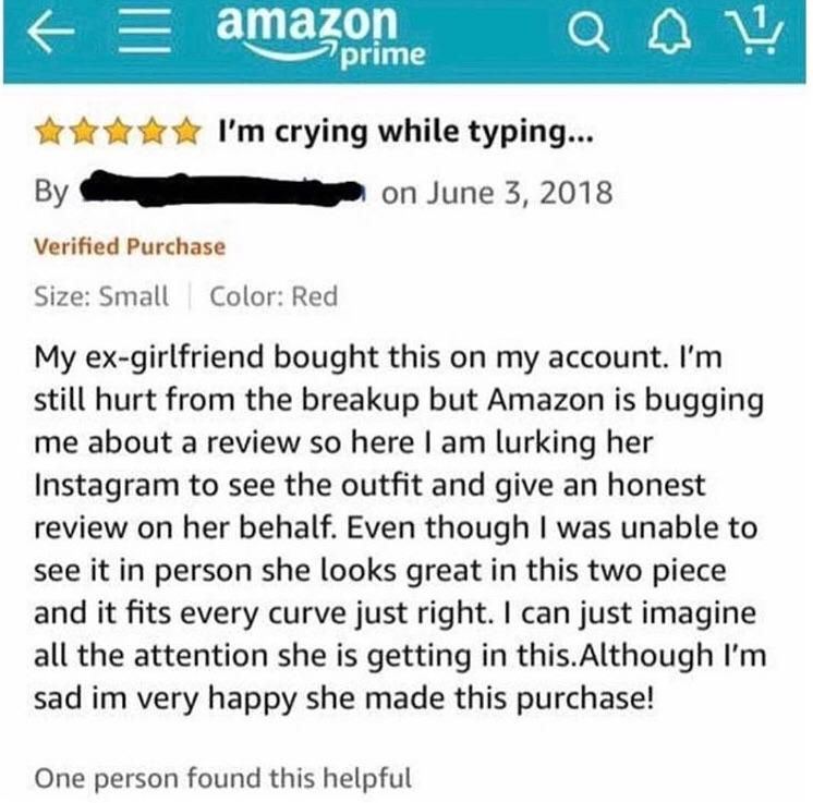 He gave his honest review.
