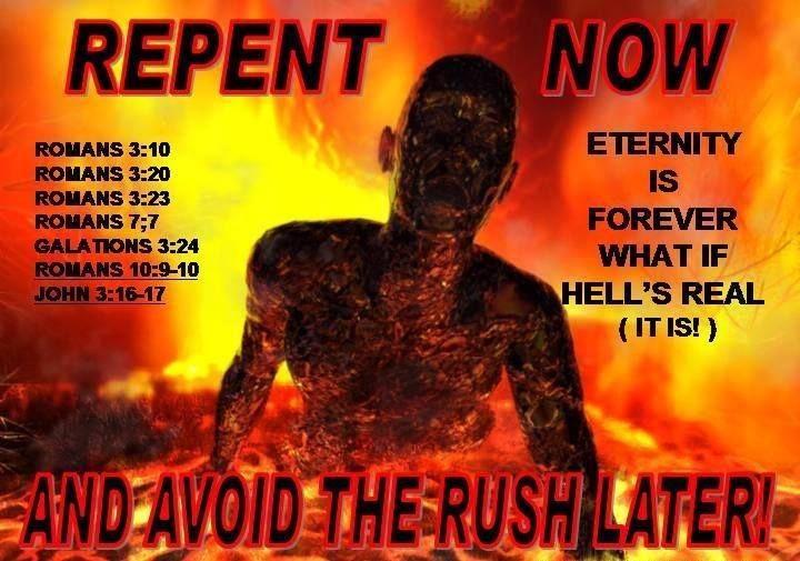 Repent now