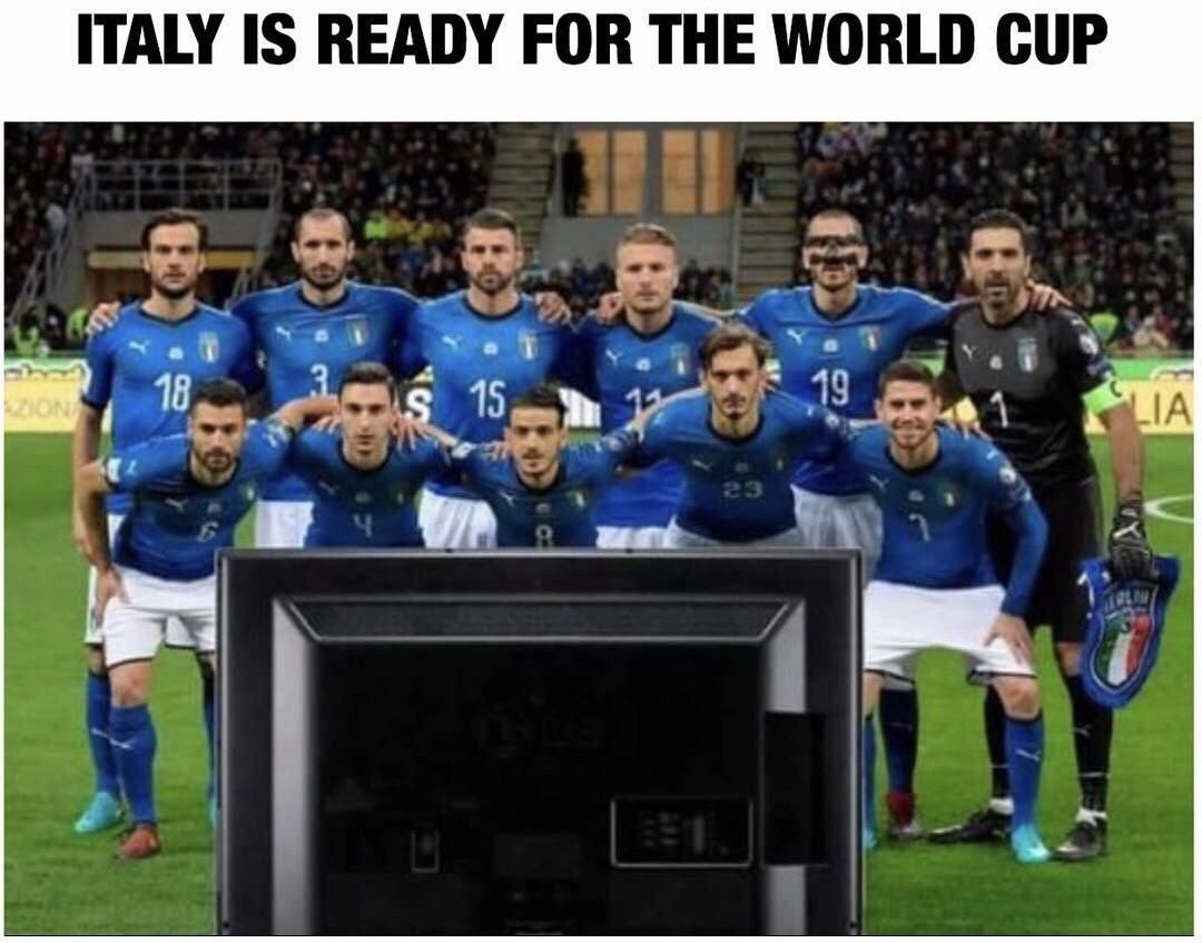 Italy is Ready for the 2018 World Cup!