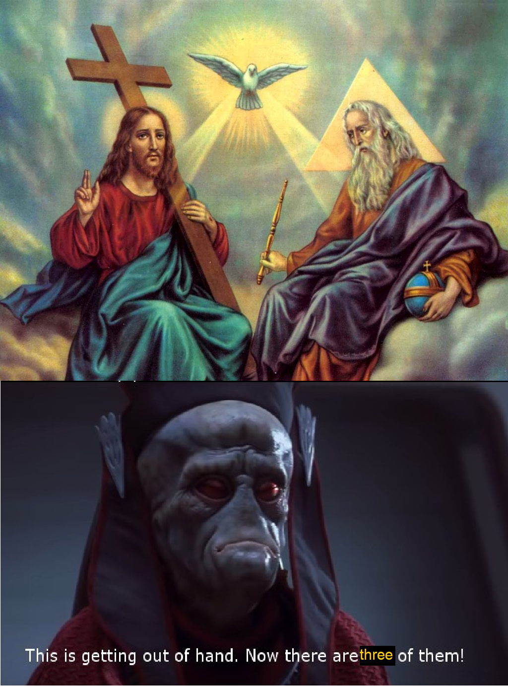 They're actually one