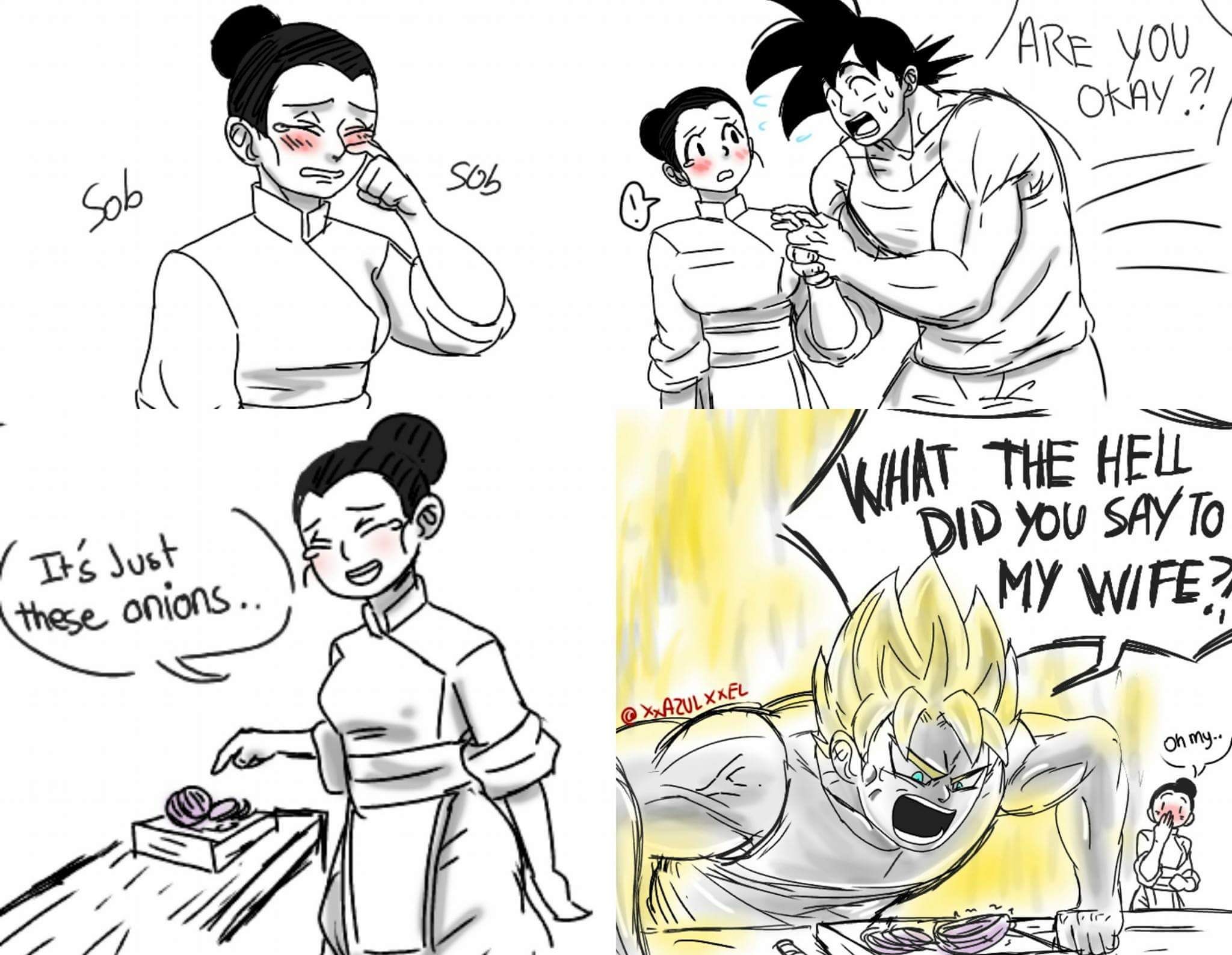 I think is exactly how Goku would react.