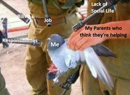 "Why do you stay in your room all day after work"