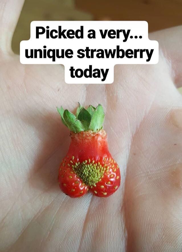 I love eating strawberries