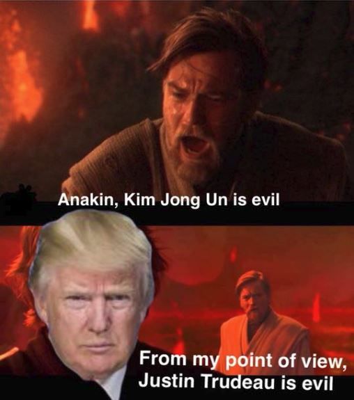 You were the chosen one Trump ~hsc2018~