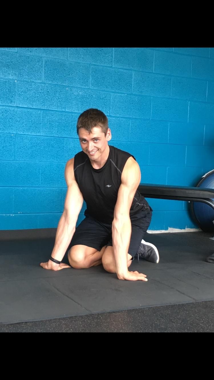 My brothers girlfriend got a great picture of him stretching his forearms and doing something with his face. Would be a real shame if it made its way around the internet.