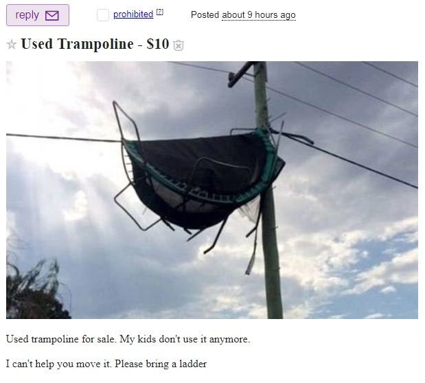 Great post on Craigslist the other day