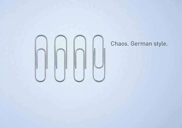 Chaos in Germany. Or Switzerland.