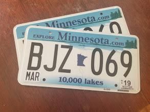 After waiting a month and a half after buying my first car, I was excited that my license plates finally arrived... only to find out that they say "blowjobs 69."