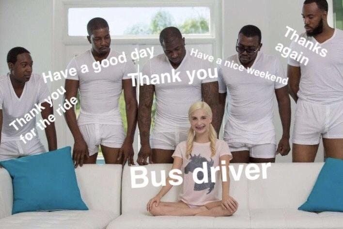 Thank you driver