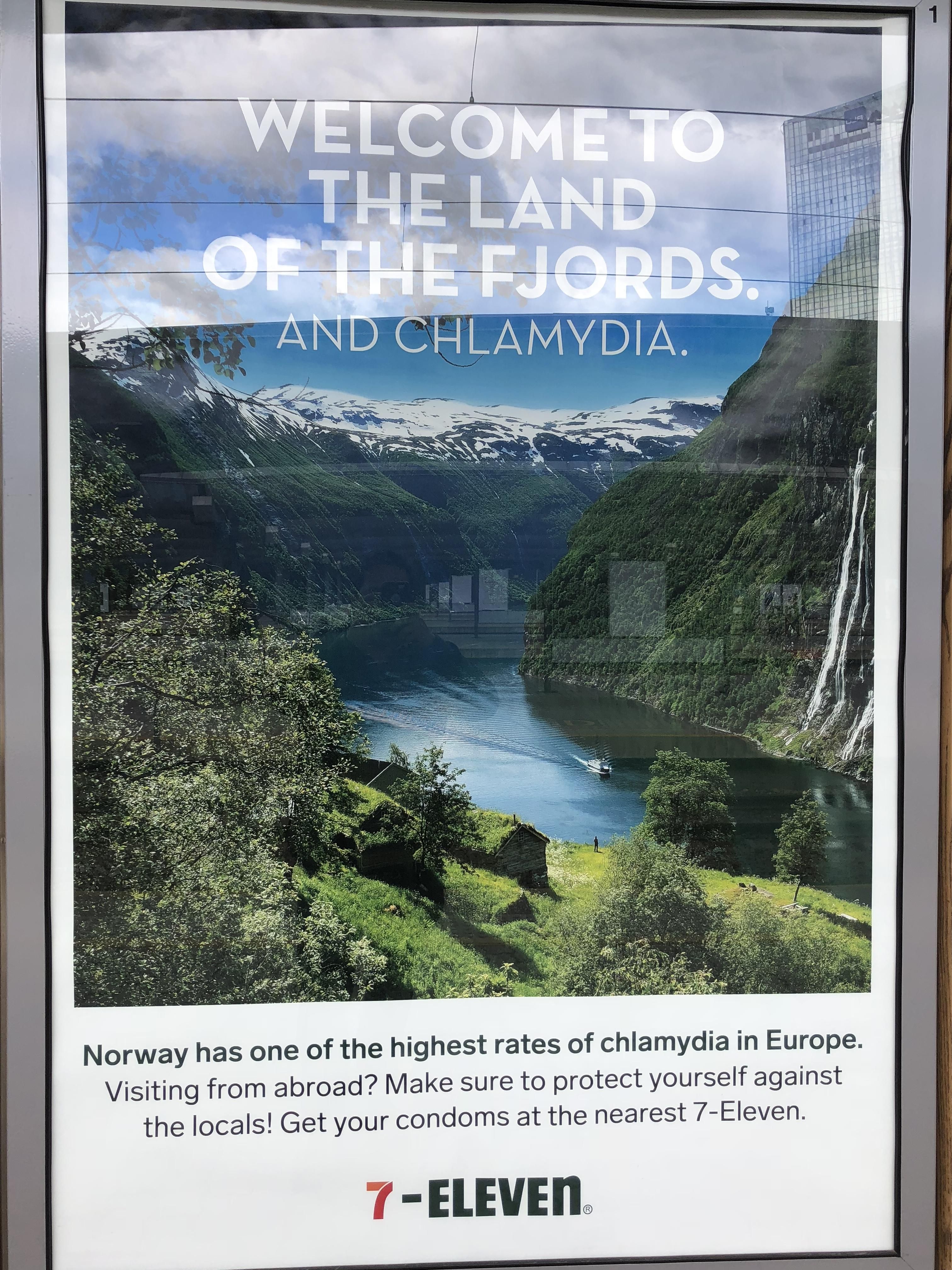 Welcome to Norway! Land of Fjords and....wut?