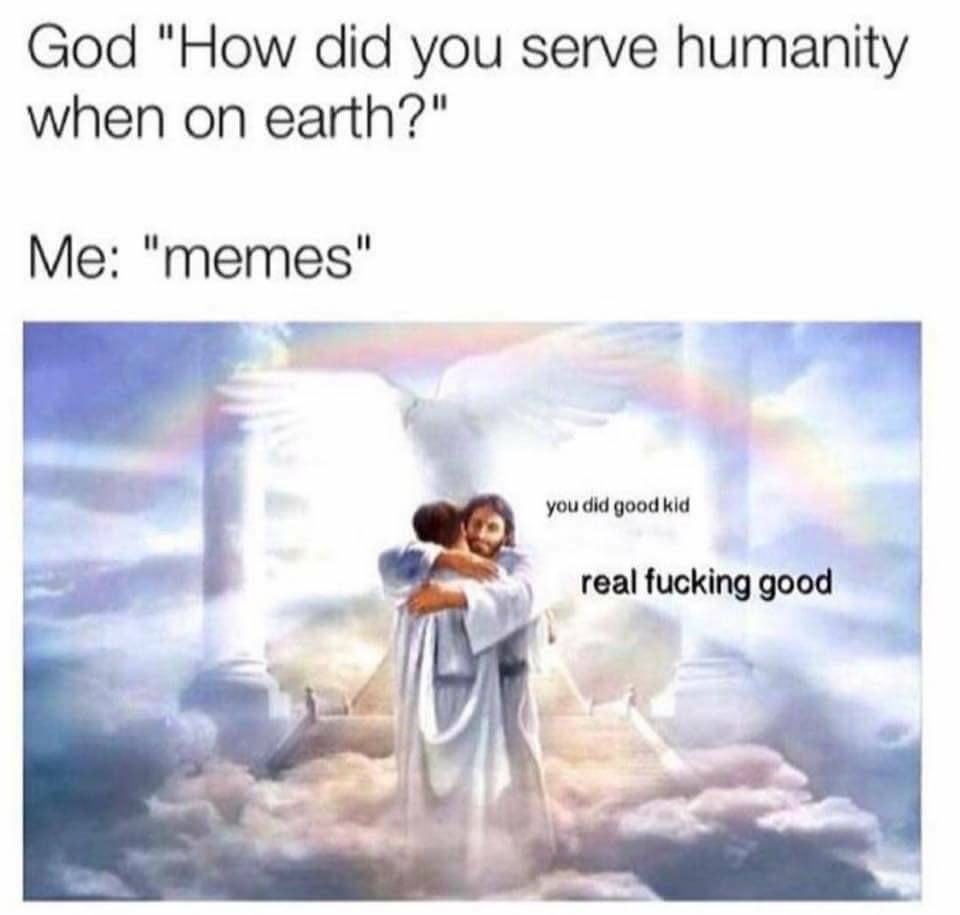 memes in heaven
