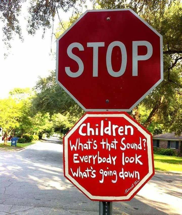 Stop children!