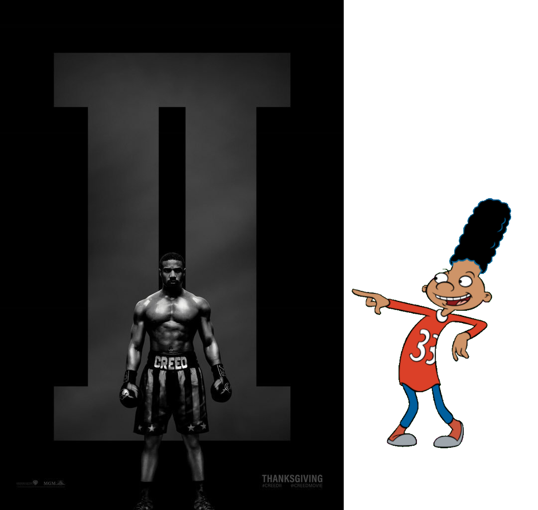 This is what I see every time I look at the Creed 2 poster.