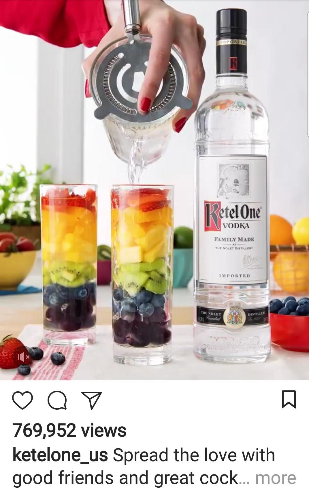 Oh my, Ketel One.