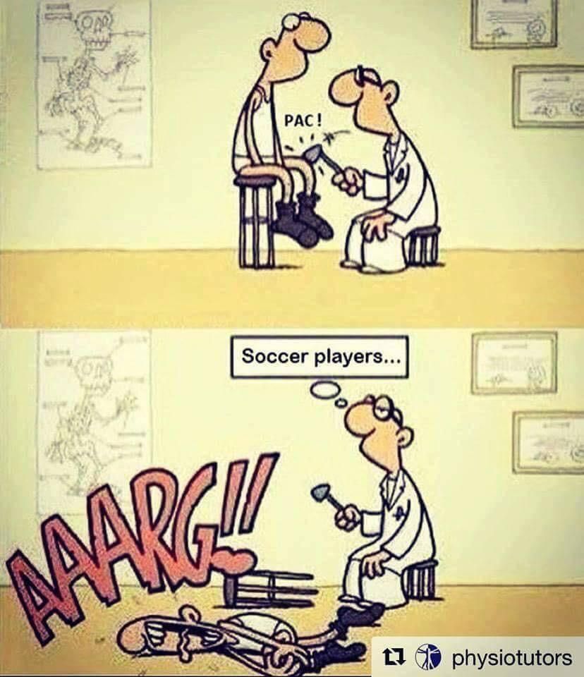 Getting a checkup after the World Cup