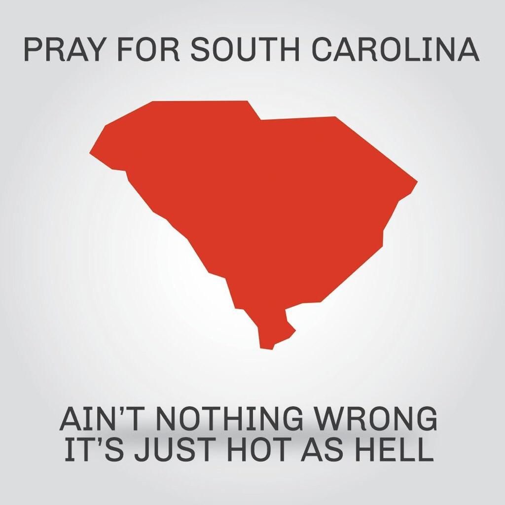 Pray for South Carolina...