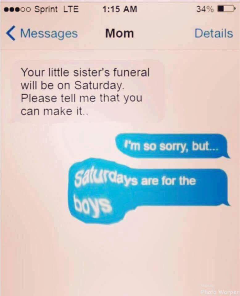 And that's how anon came out to his mother