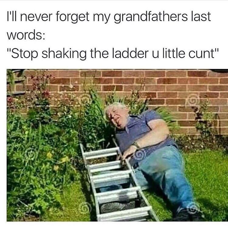 Grandfathers last words