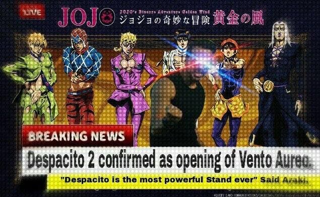 Jojo 2 confirmed!