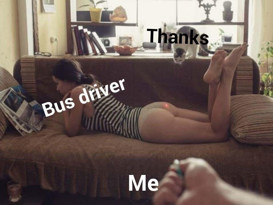Thank your backseat drivers