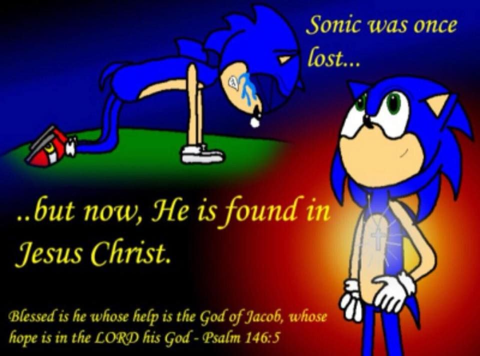 Be like Sonic, be saved