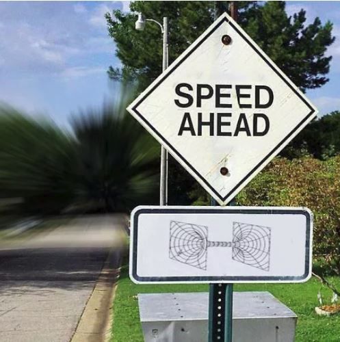 Gotta go fast