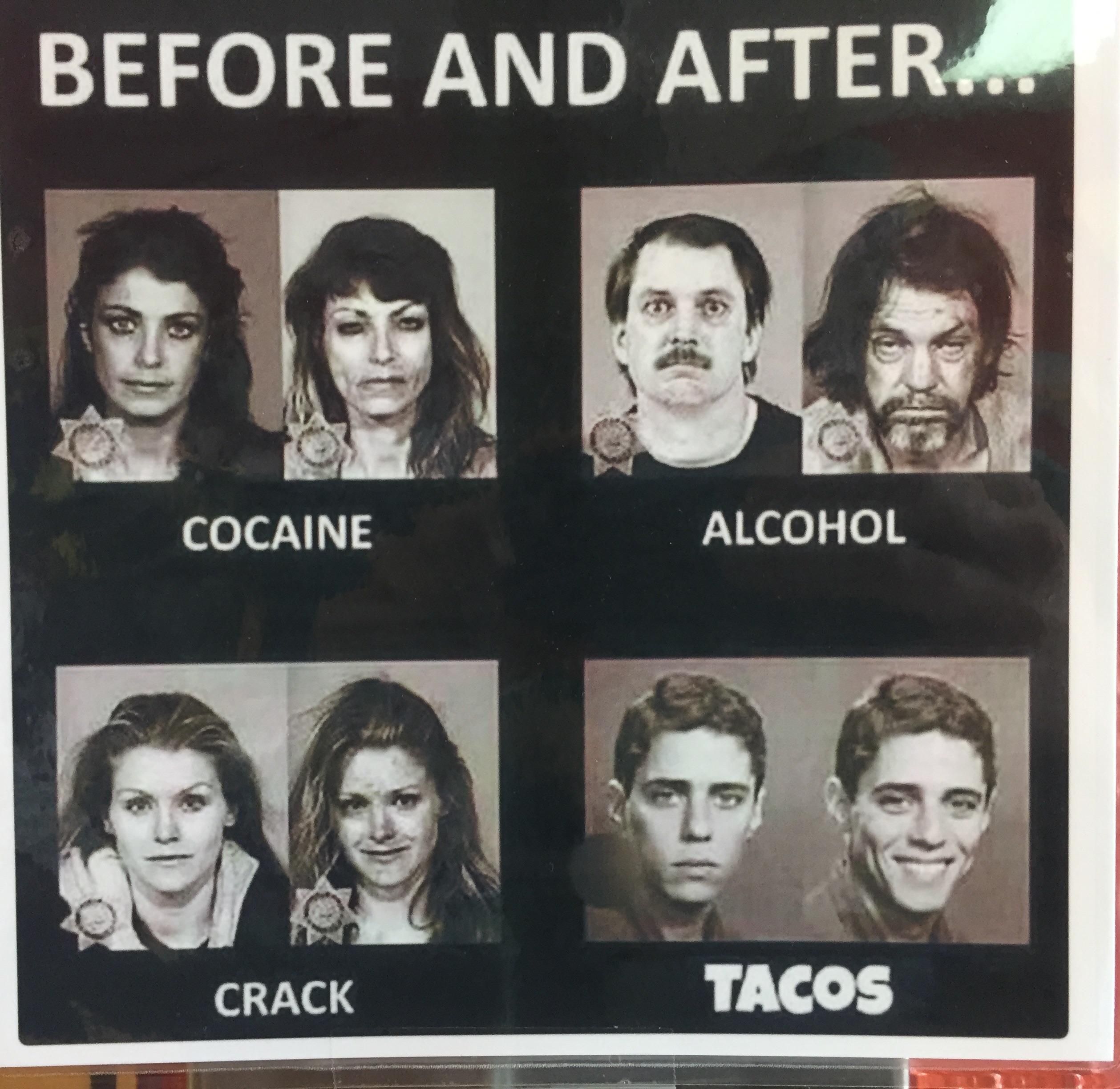 BEFORE AND AFTER...TACOS