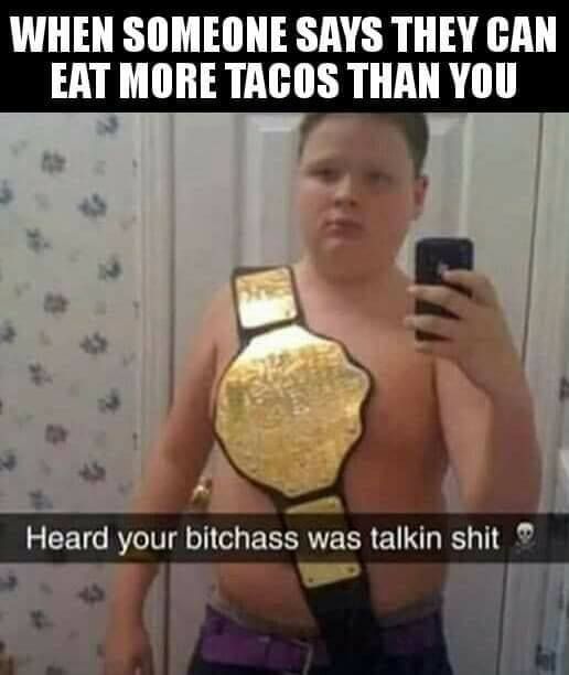 Can't beat the champ