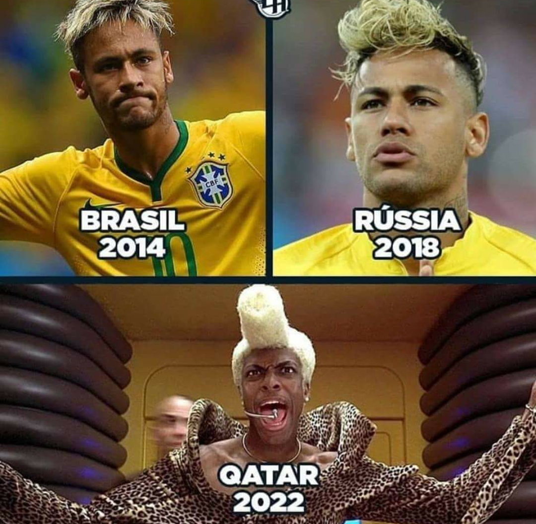 Neymar hair style
