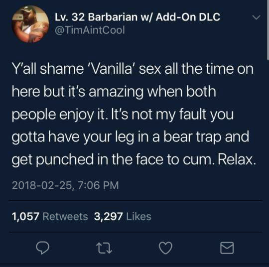 Yeah but, bear traps are not gay