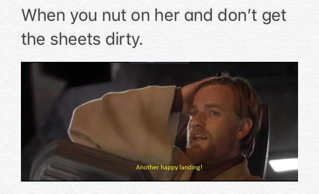 Happy landing