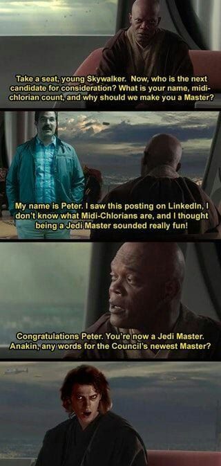 Good job Peter