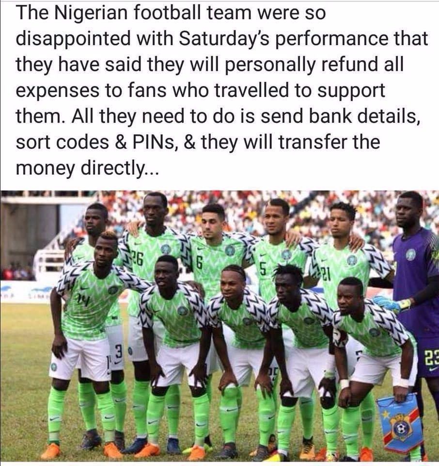 Nigerians are so generous