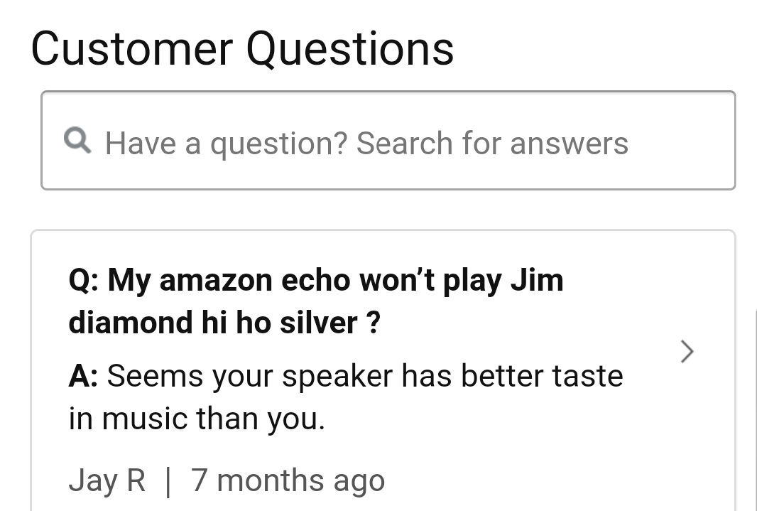 Found on Amazon's echo FAQ