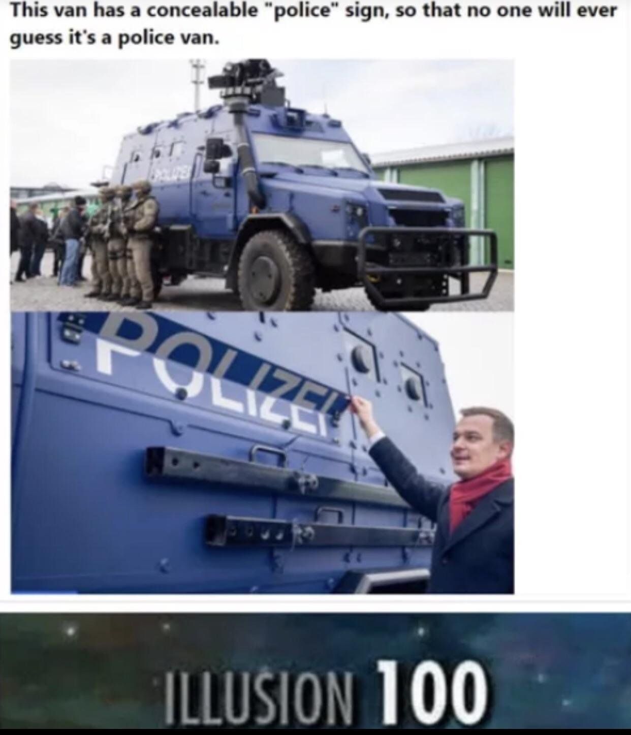 Wait, where did the Police-Van go¿¿¿？？？