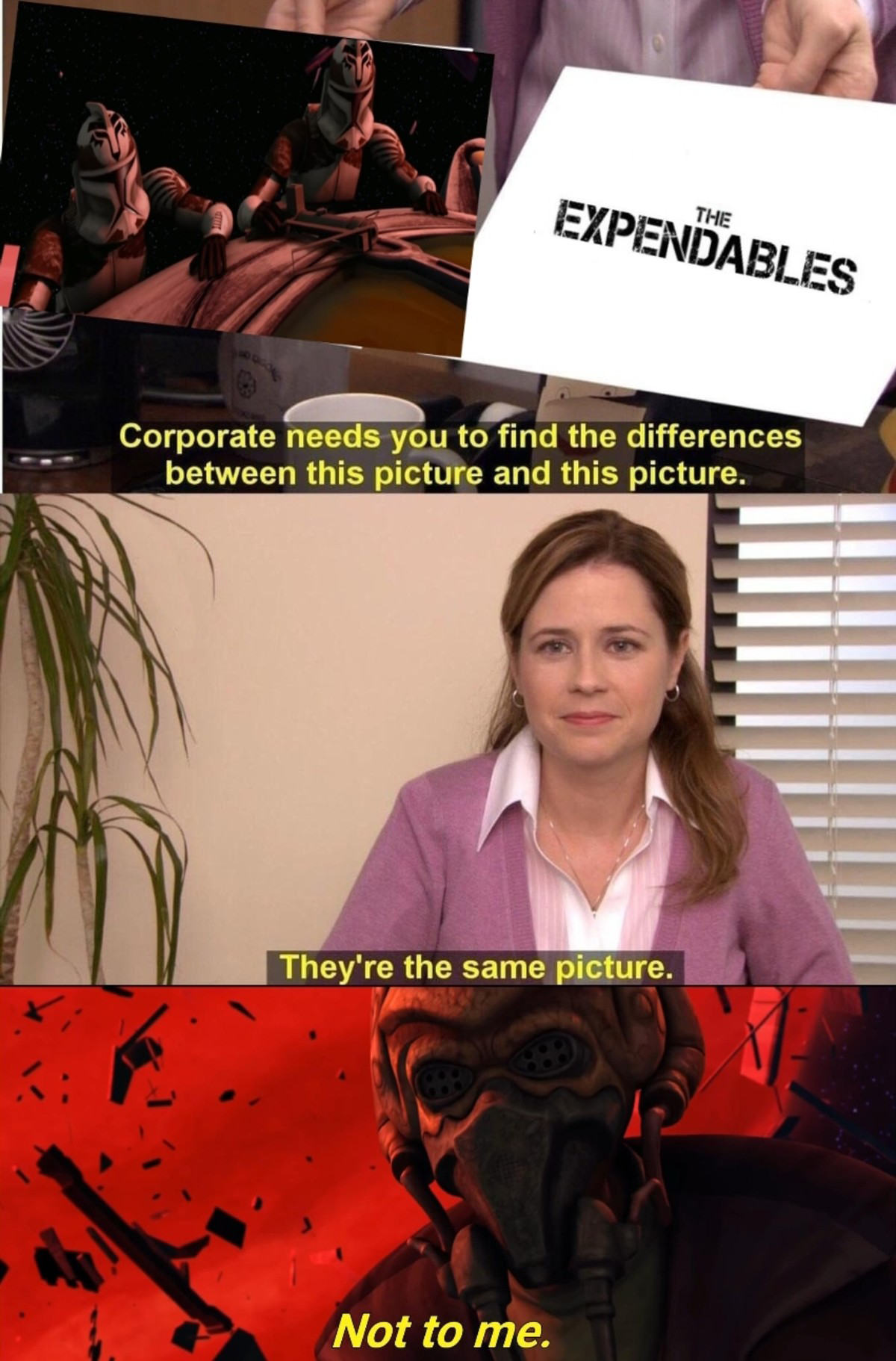 This is so sad, can we hit Geonosians¿¿¿