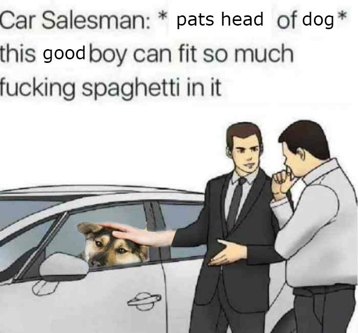 he's right
