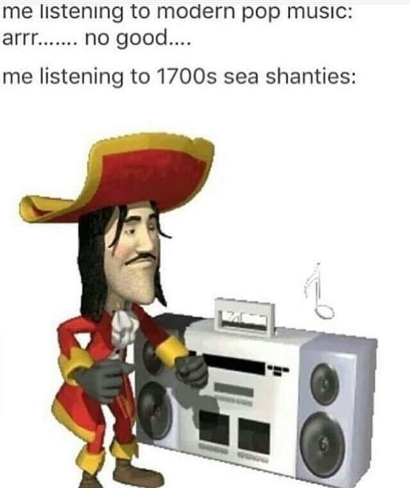 Arrr, tis some good music matey