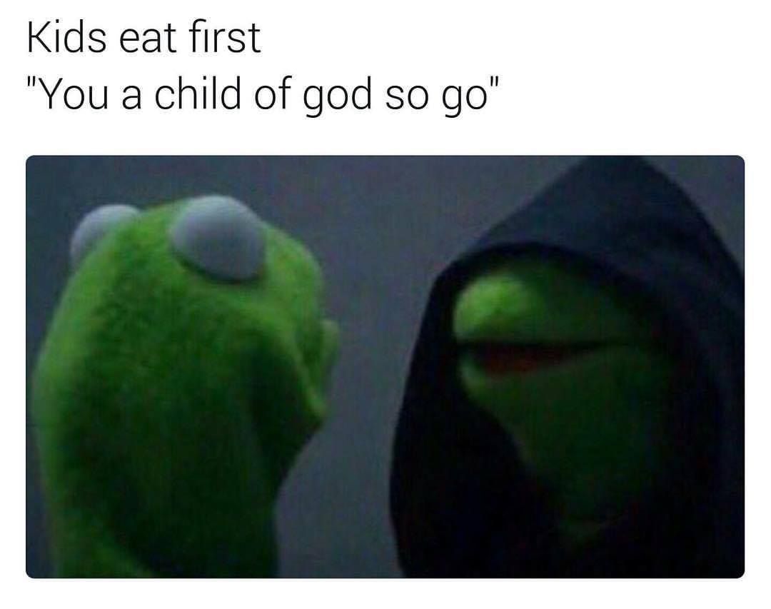 You don't have to tell me twice