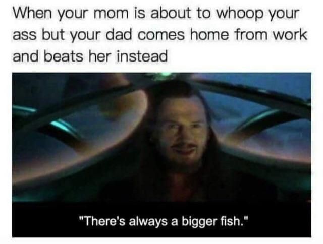 Qui-gon is the god of this world