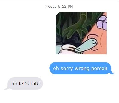 Let's talk