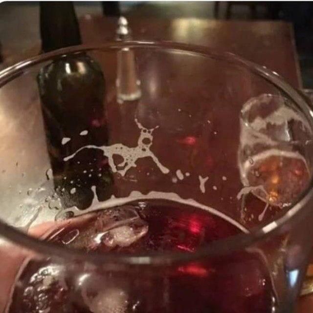 Did I drink too much, or am I seeing Scooby-Doo in my glass?